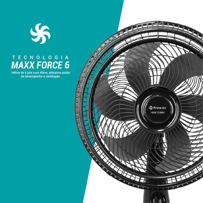 Ventilador de Coluna Prime Air Maxx Force 6 160W AVTE450