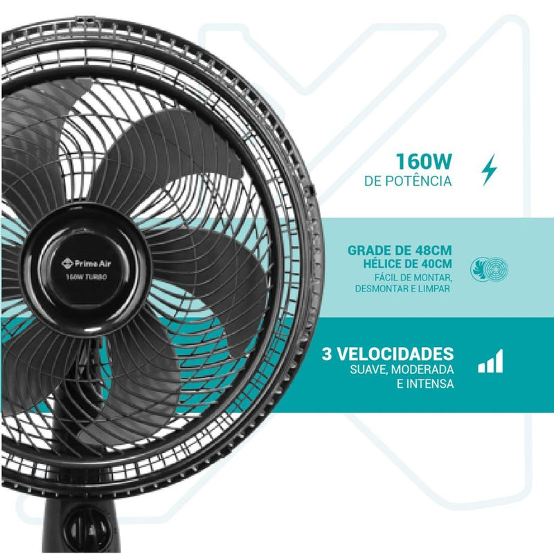 Ventilador de Coluna Prime Air Maxx Force 6 160W AVTE450